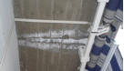Infiltrazione di acqua piovana salmastra