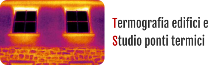 Termografia edifici e  Studio ponti termici